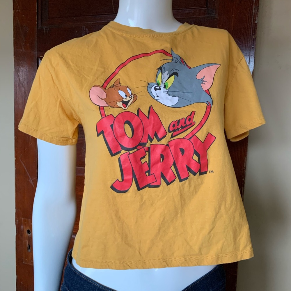 Tom and Jerry Crop T-Shirt